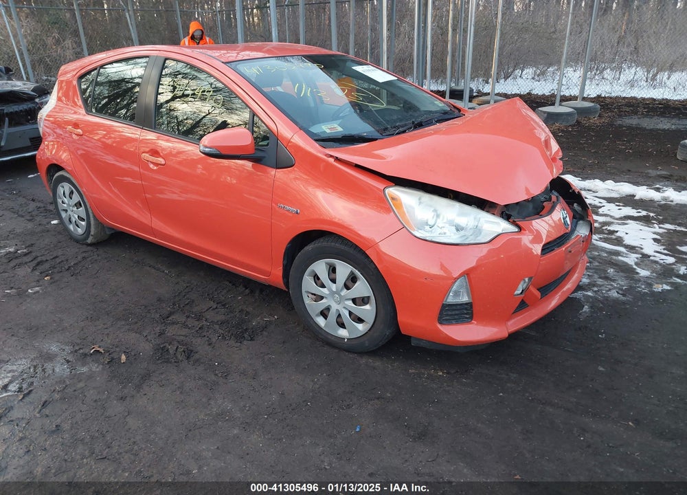 2012 TOYOTA PRIUS C THREE VIN: JTDKDTB30C1017112