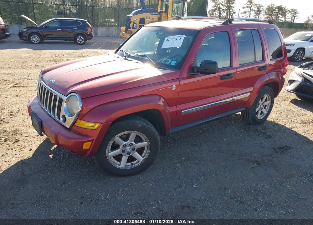 2007 JEEP LIBERTY LIMITED EDITION VIN: 1J4GL58K67W523792