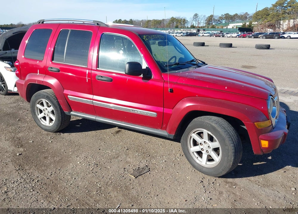 2007 JEEP LIBERTY LIMITED EDITION VIN: 1J4GL58K67W523792