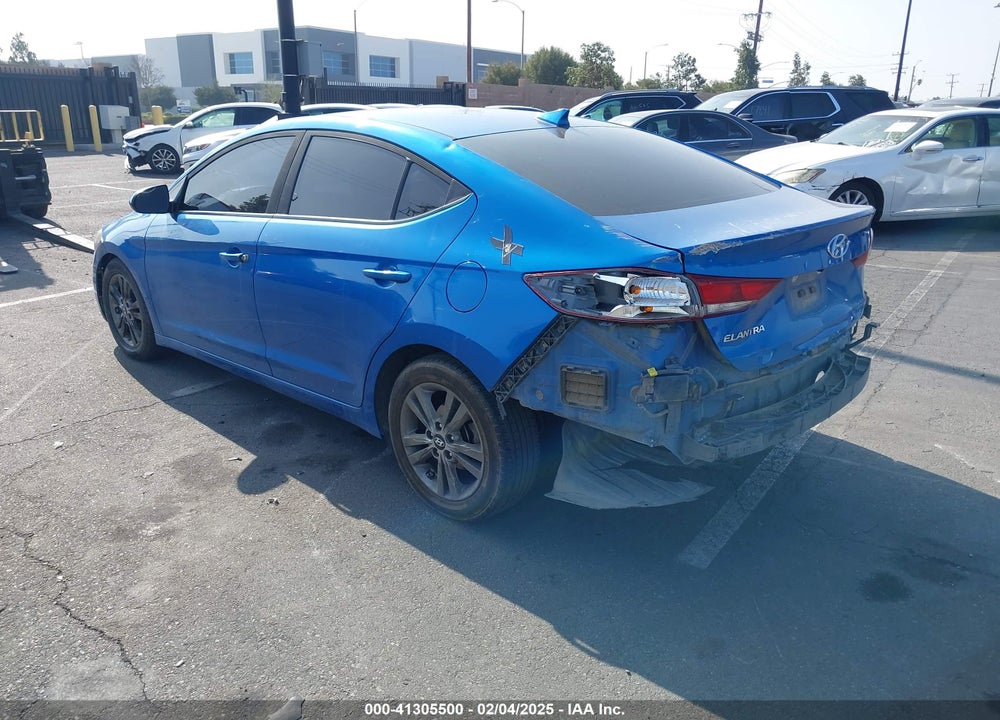 2018 HYUNDAI ELANTRA SEL VIN: 5NPD84LF3JH295066