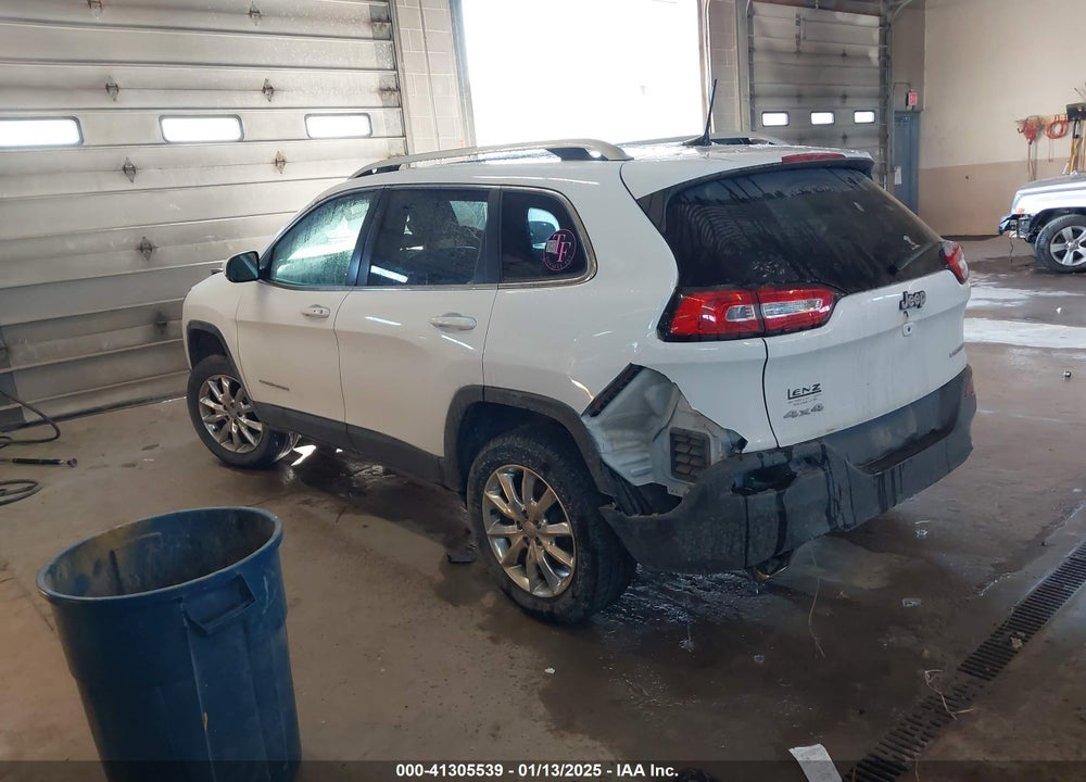 2016 JEEP CHEROKEE LIMITED VIN: 1C4PJMDSXGW339578