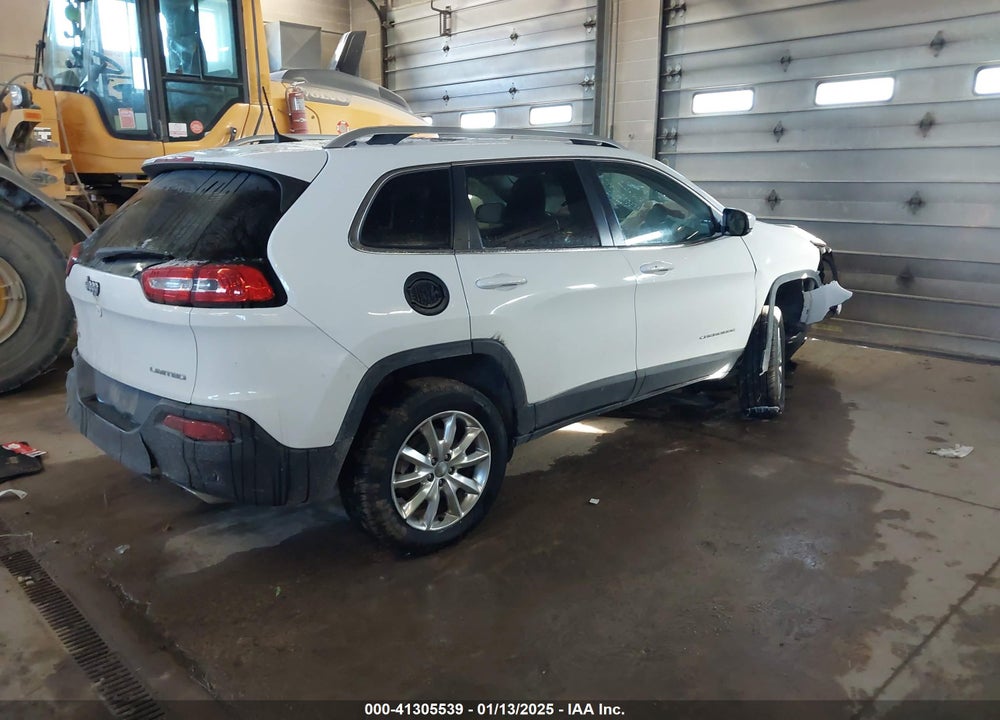 2016 JEEP CHEROKEE LIMITED VIN: 1C4PJMDSXGW339578