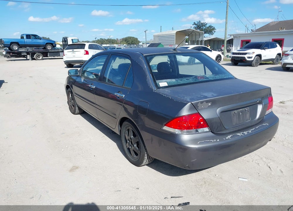 2006 MITSUBISHI LANCER ES/SE VIN: JA3AJ26E26U068218