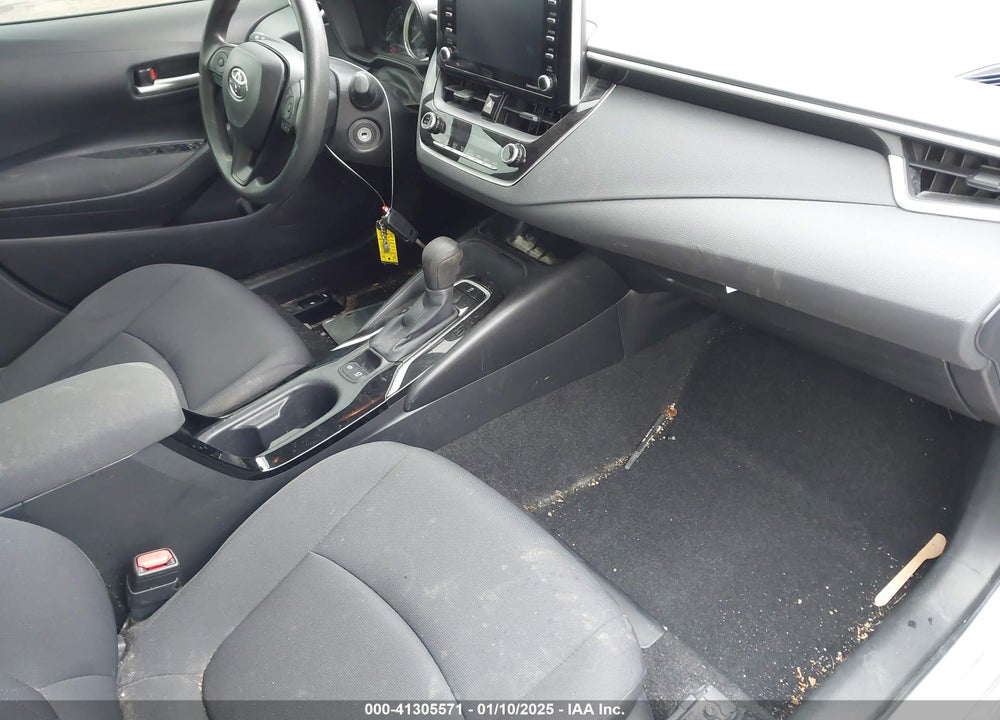 2021 TOYOTA COROLLA LE VIN: JTDEPMAE2MJ118795
