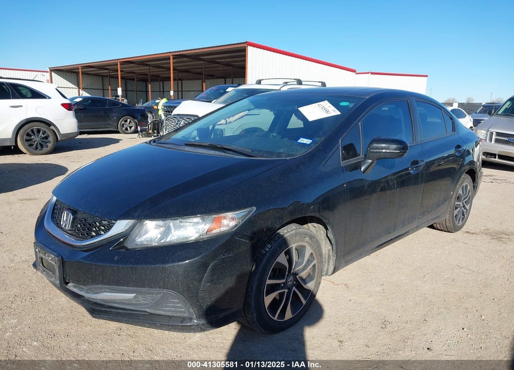 2014 HONDA CIVIC VIN: 19XFB2F85EE041879