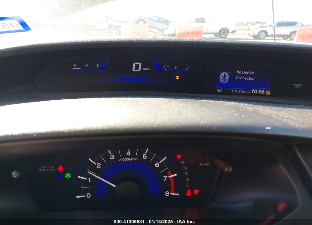 2014 HONDA CIVIC VIN: 19XFB2F85EE041879