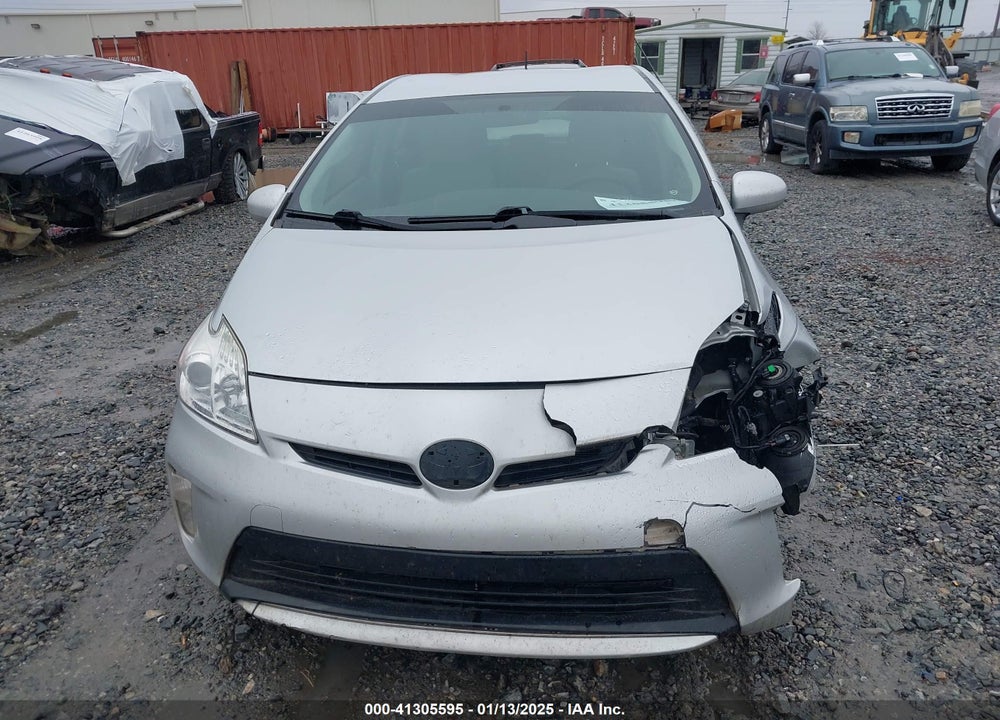 2013 TOYOTA PRIUS THREE VIN: JTDKN3DU2D0347232