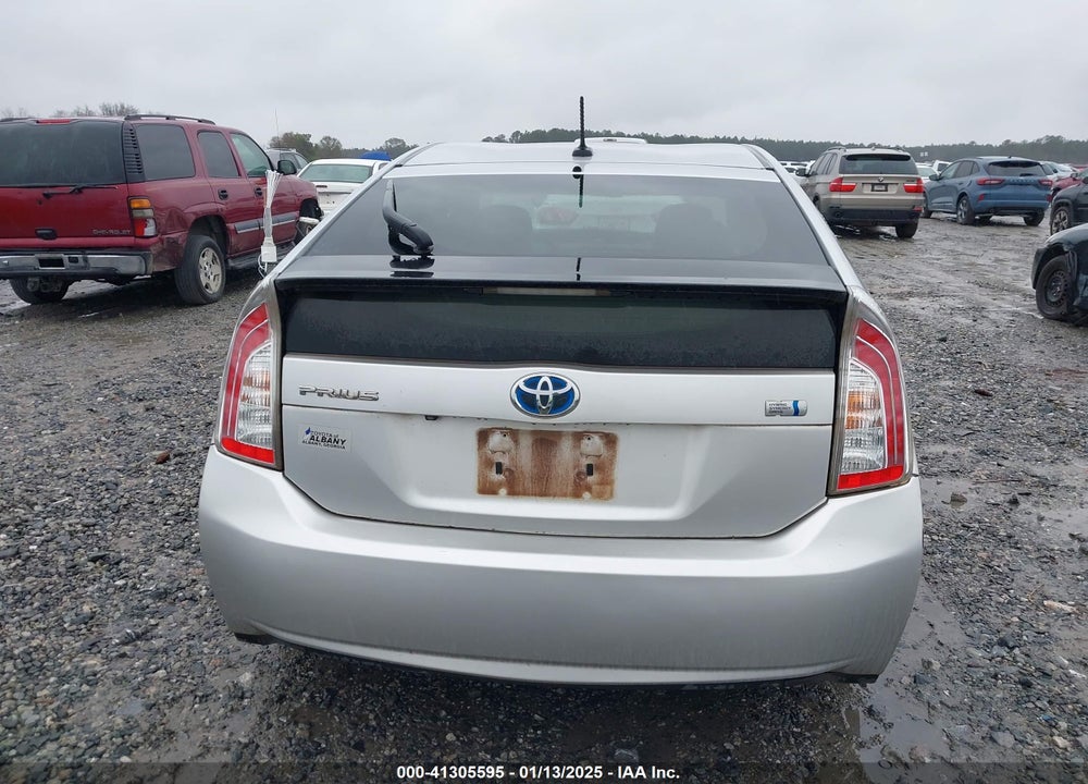 2013 TOYOTA PRIUS THREE VIN: JTDKN3DU2D0347232