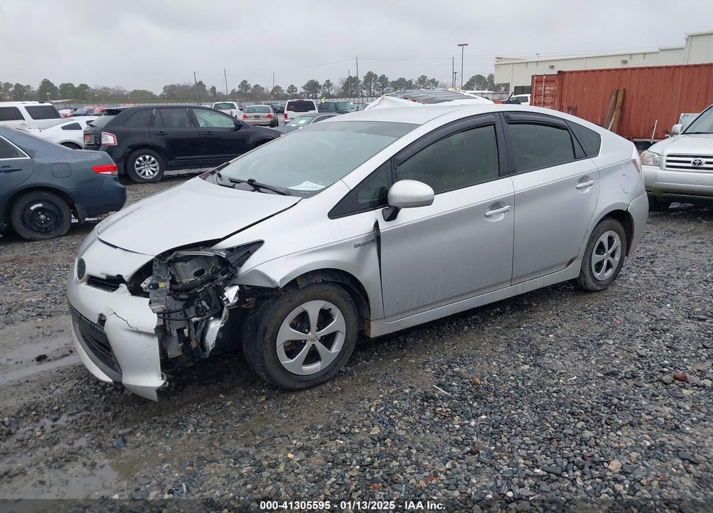 2013 TOYOTA PRIUS THREE VIN: JTDKN3DU2D0347232