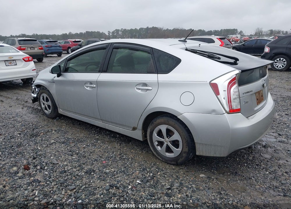 2013 TOYOTA PRIUS THREE VIN: JTDKN3DU2D0347232