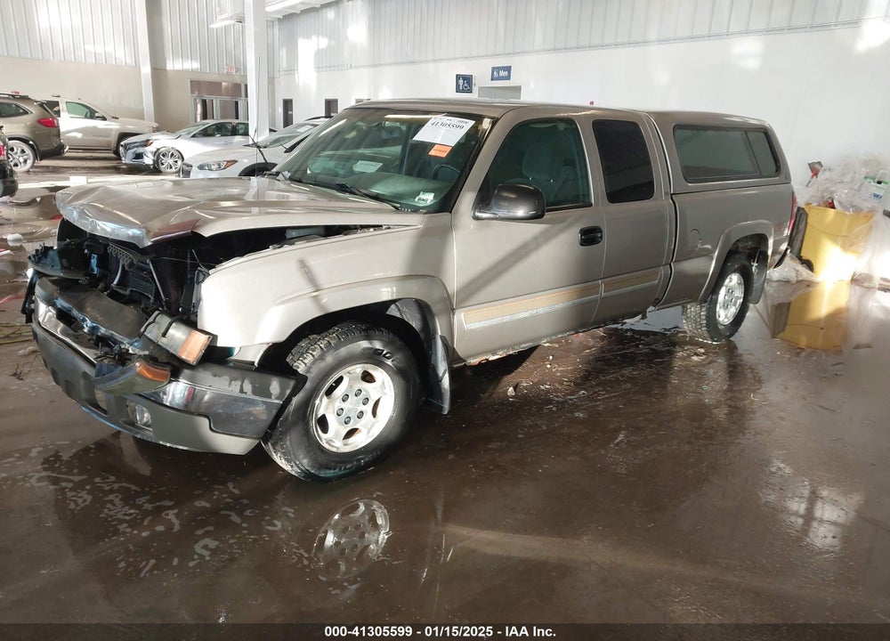 2003 CHEVROLET SILVERADO 1500 LS VIN: 2GCEK19T531374471