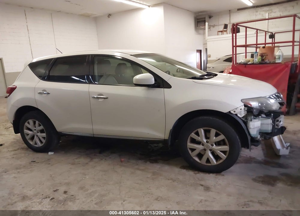 2011 NISSAN MURANO S VIN: JN8AZ1MW4BW150387