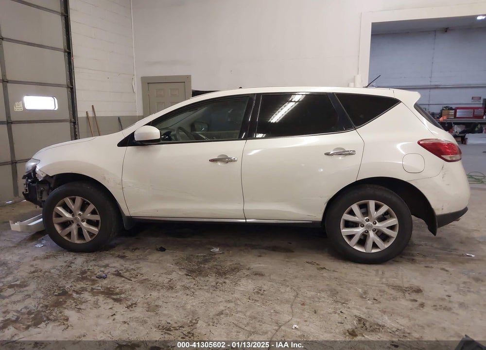 2011 NISSAN MURANO S VIN: JN8AZ1MW4BW150387