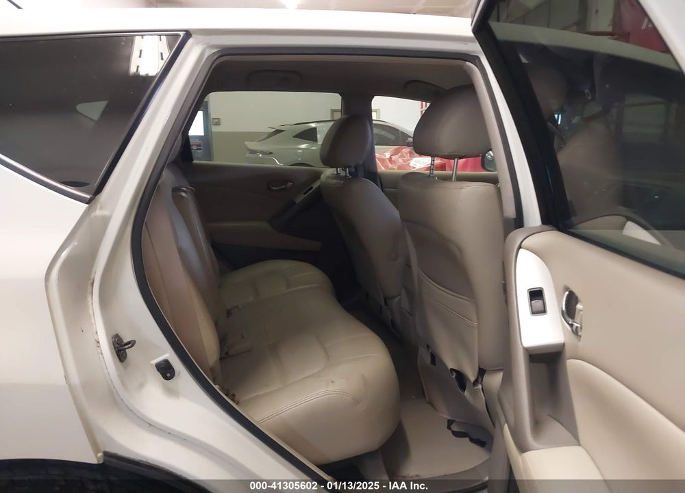 2011 NISSAN MURANO S VIN: JN8AZ1MW4BW150387