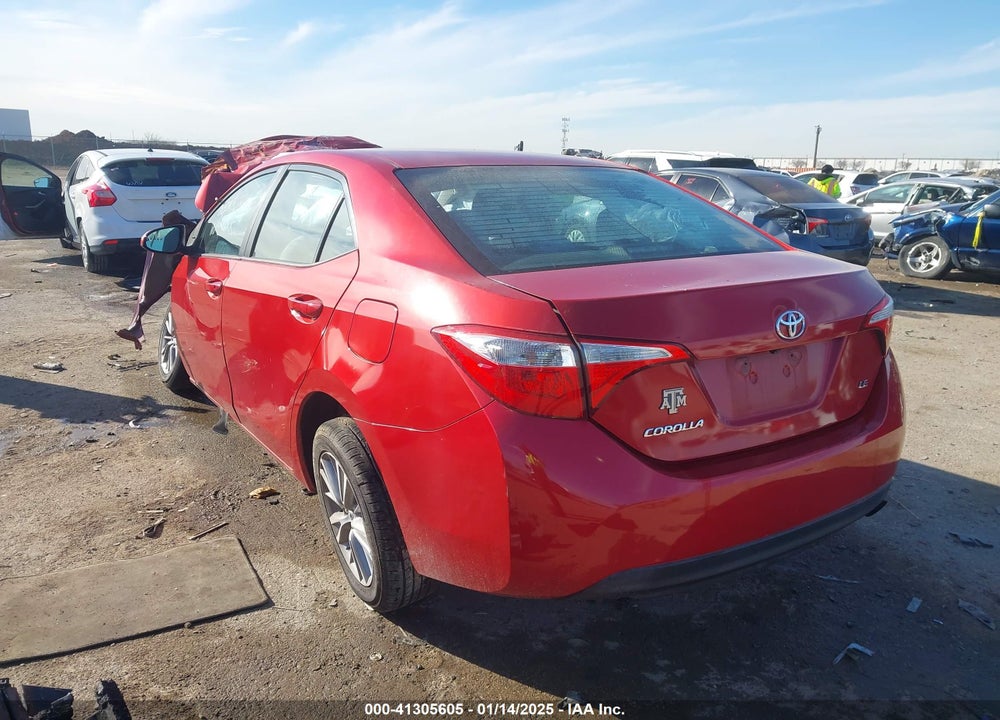 2015 TOYOTA COROLLA VIN: 5YFBURHEXFP236137