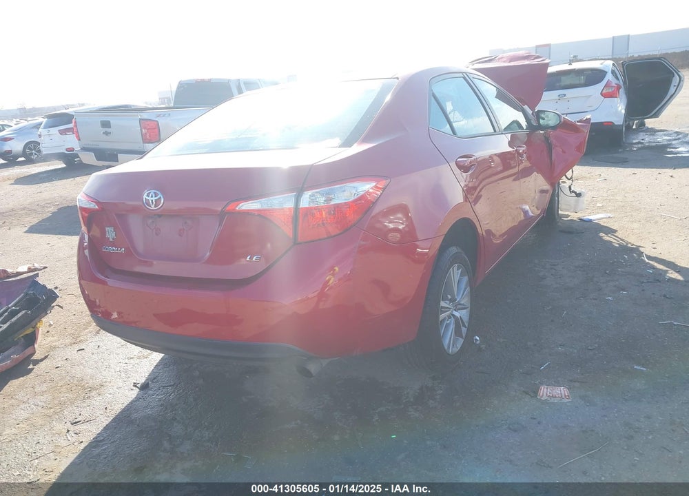 2015 TOYOTA COROLLA VIN: 5YFBURHEXFP236137