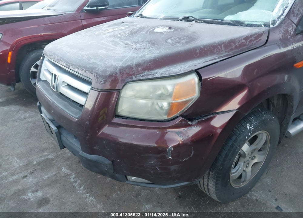 2007 HONDA PILOT EX-L VIN: 5FNYF18627B002229