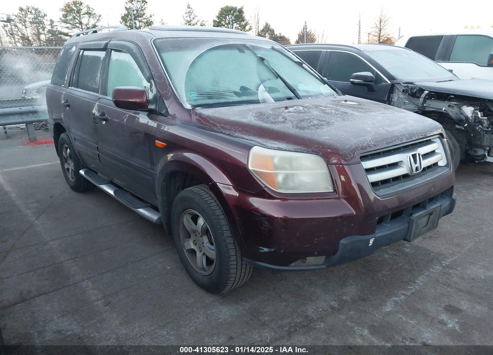 2007 HONDA PILOT EX-L VIN: 5FNYF18627B002229