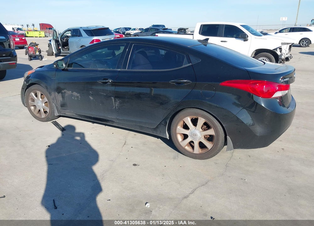 2013 HYUNDAI ELANTRA VIN: KMHDH4AE7DU619510