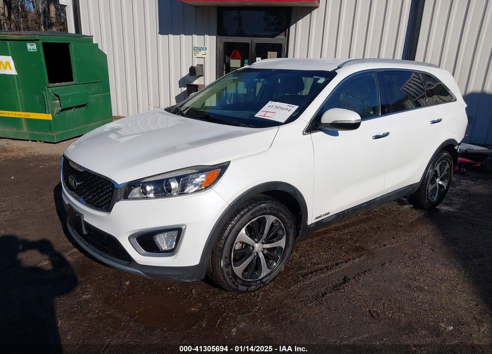 2017 KIA SORENTO 3.3L EX VIN: 5XYPHDA51HG203932