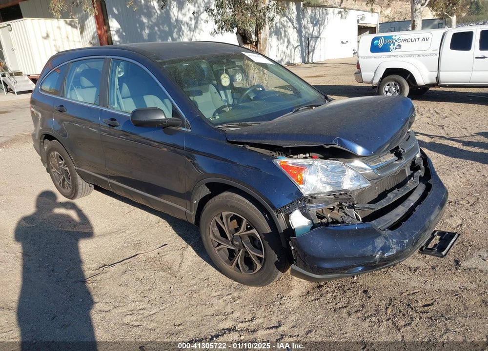 2010 HONDA CR-V LX VIN: 5J6RE3H35AL016567