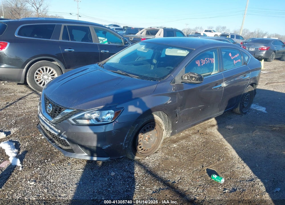 2016 NISSAN SENTRA VIN: 3N1AB7AP6GY310496