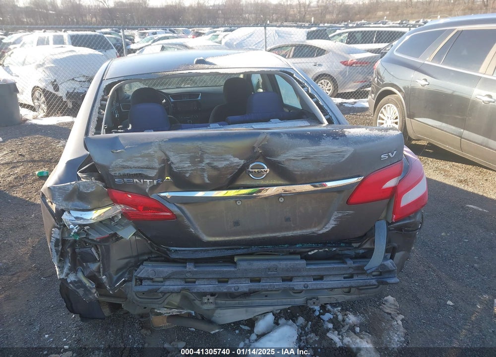 2016 NISSAN SENTRA VIN: 3N1AB7AP6GY310496