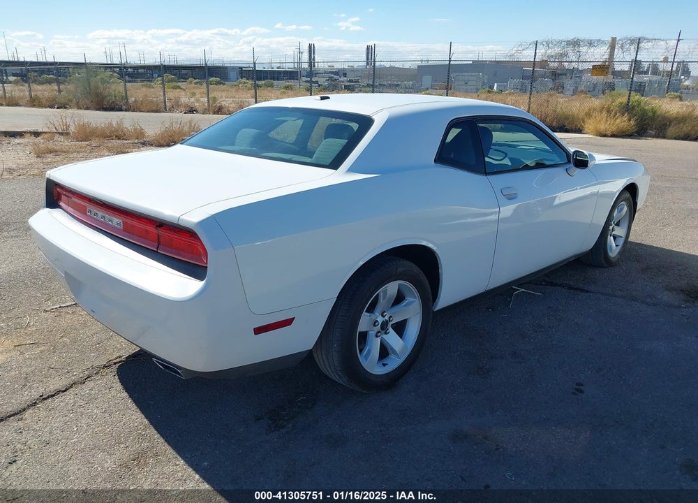 2013 DODGE CHALLENGER SXT VIN: 2C3CDYAGXDH530476