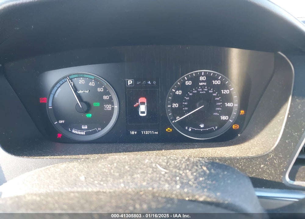2017 HYUNDAI SONATA HYBRID SE VIN: KMHE24L32HA064264