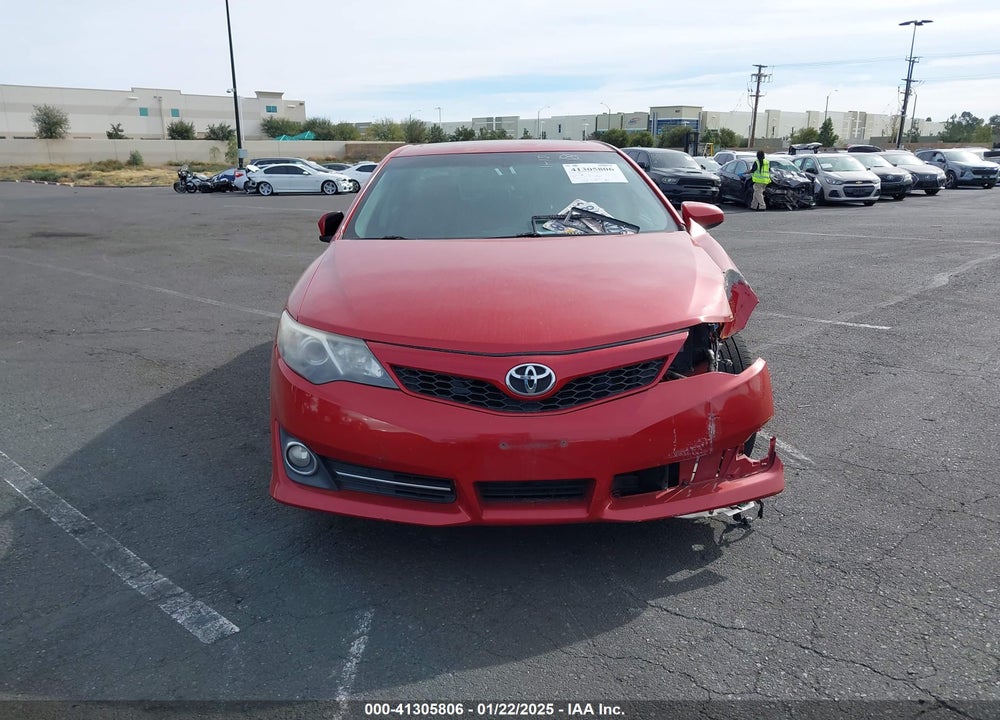 2012 TOYOTA CAMRY SE V6 VIN: 4T1BK1FK3CU515178