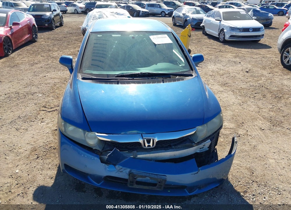 2009 HONDA CIVIC VIN: 19XFA16549E038481