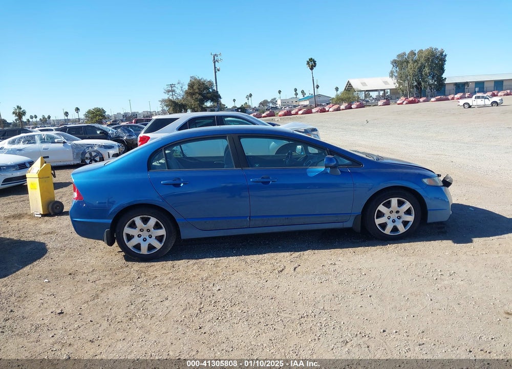 2009 HONDA CIVIC VIN: 19XFA16549E038481