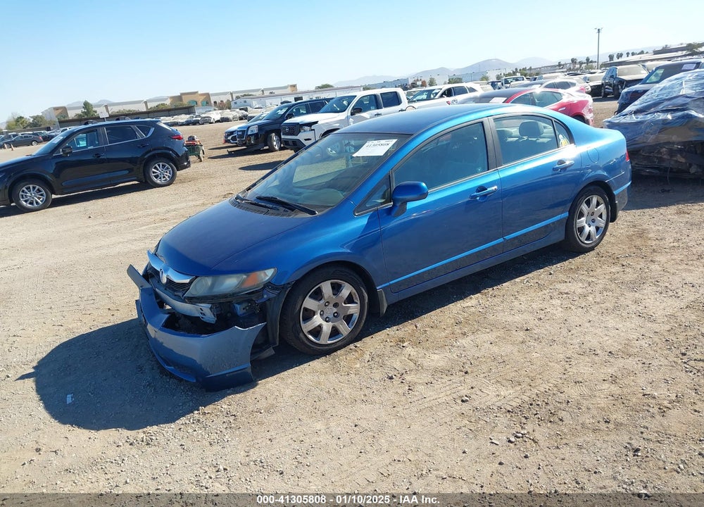2009 HONDA CIVIC VIN: 19XFA16549E038481