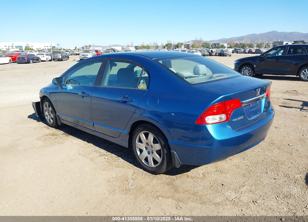 2009 HONDA CIVIC VIN: 19XFA16549E038481