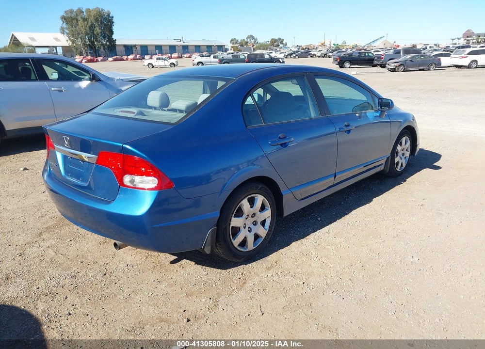 2009 HONDA CIVIC VIN: 19XFA16549E038481