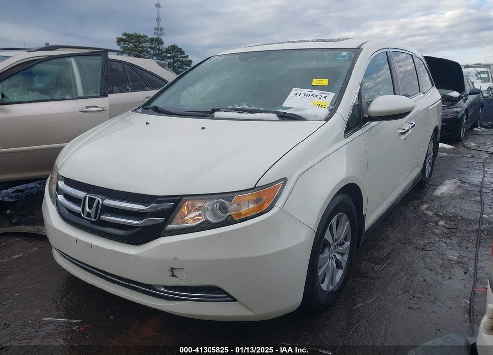 2017 HONDA ODYSSEY EX-L VIN: 5FNRL5H61HB015446