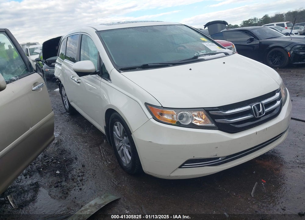 2017 HONDA ODYSSEY EX-L VIN: 5FNRL5H61HB015446