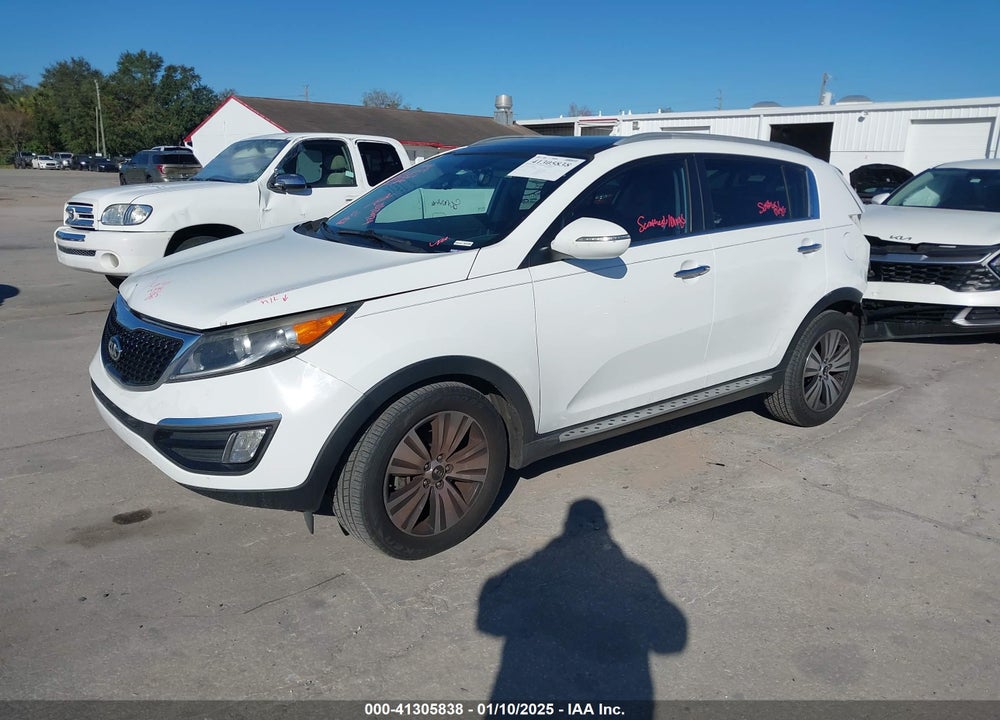 2016 KIA SPORTAGE EX VIN: KNDPC3AC9G7876406