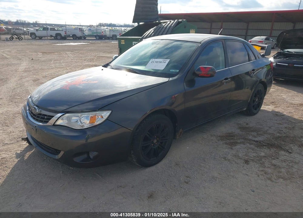 2009 SUBARU IMPREZA 2.5I VIN: JF1GE61639H514435