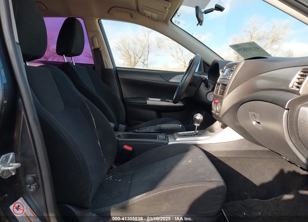 2009 SUBARU IMPREZA 2.5I VIN: JF1GE61639H514435