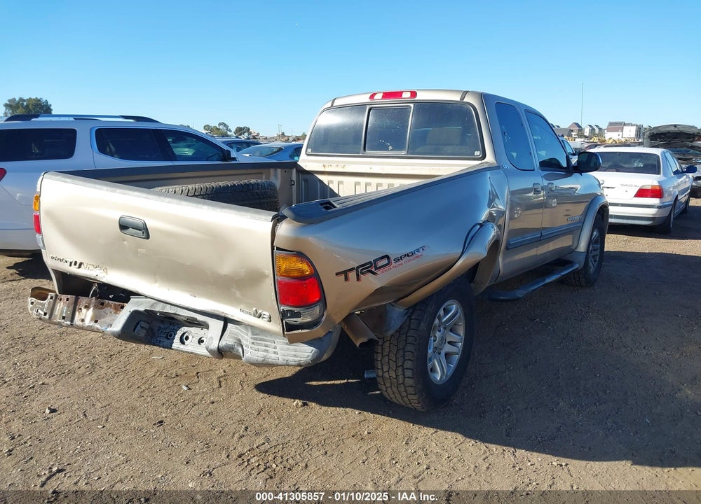 2004 TOYOTA TUNDRA SR5 V8 VIN: 5TBRT34134S445220