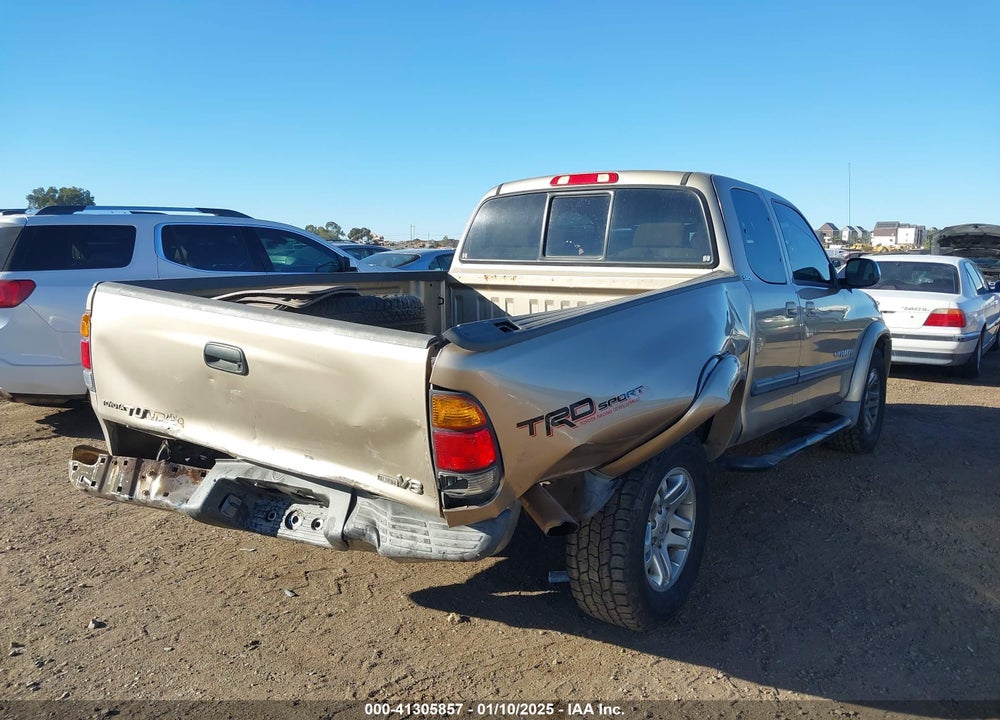 2004 TOYOTA TUNDRA SR5 V8 VIN: 5TBRT34134S445220