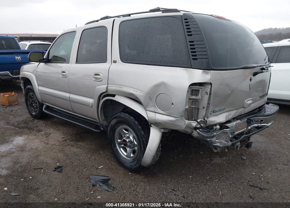 2004 CHEVROLET TAHOE LT VIN: 1GNEC13Z44R191296
