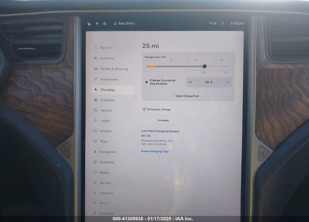 2018 TESLA MODEL X 100D/75D/P100D VIN: 5YJXCDE2XJF142611