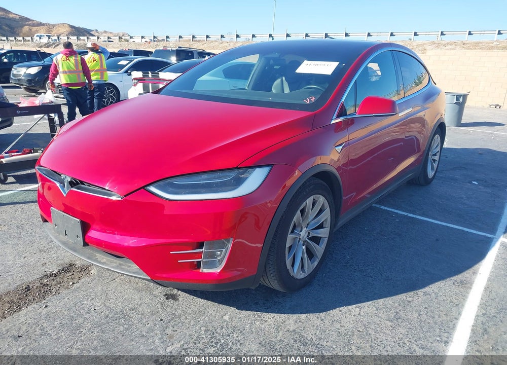 2018 TESLA MODEL X 100D/75D/P100D VIN: 5YJXCDE2XJF142611