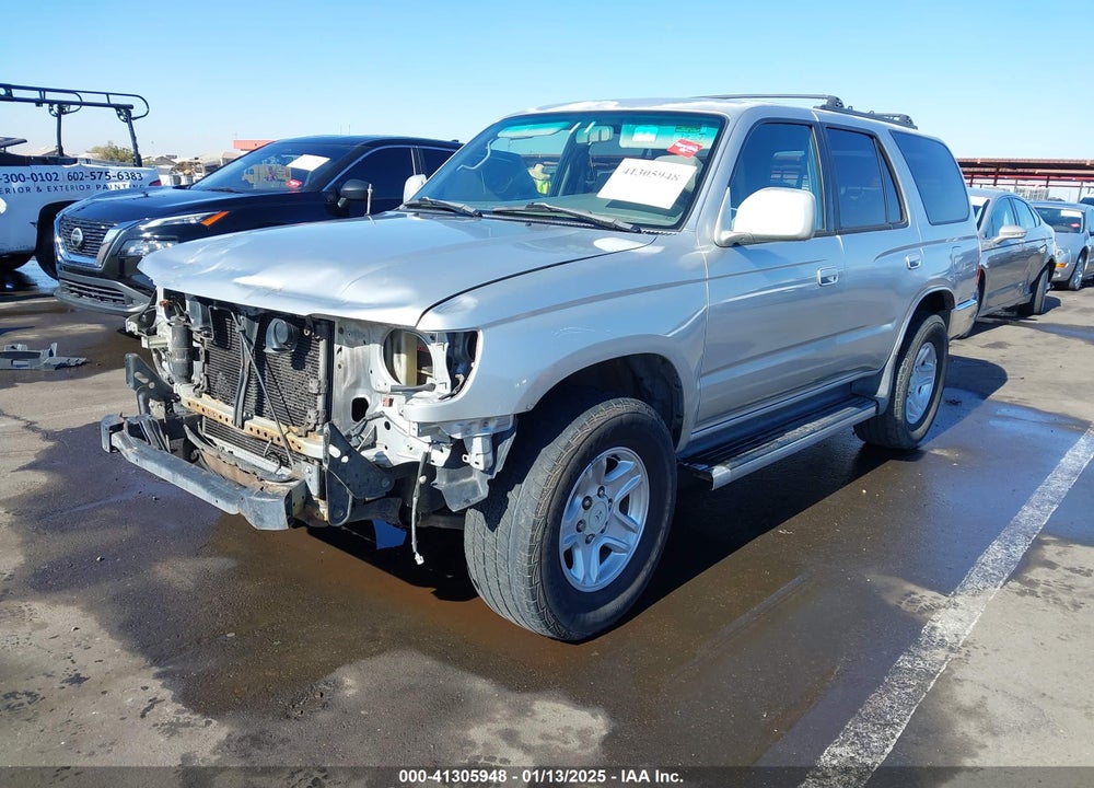 2002 TOYOTA 4RUNNER SR5 V6 VIN: JT3GN86RX20229801