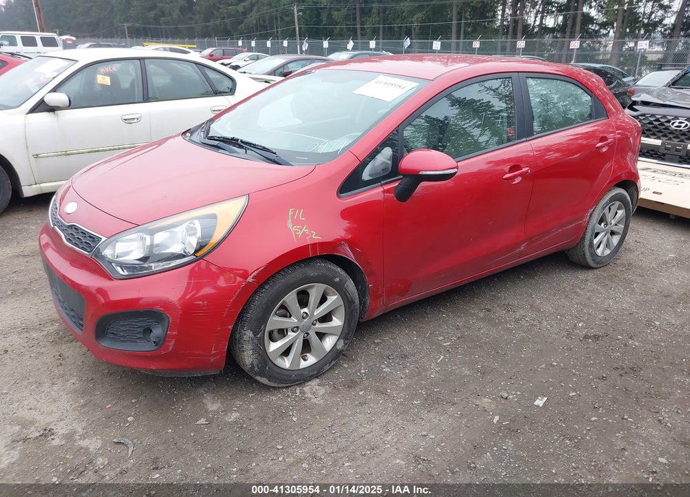 2013 KIA RIO VIN: KNADN5A36D6300974