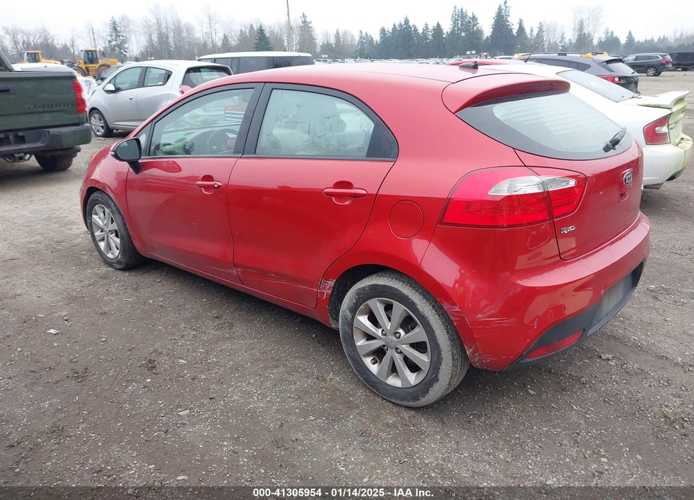 2013 KIA RIO VIN: KNADN5A36D6300974