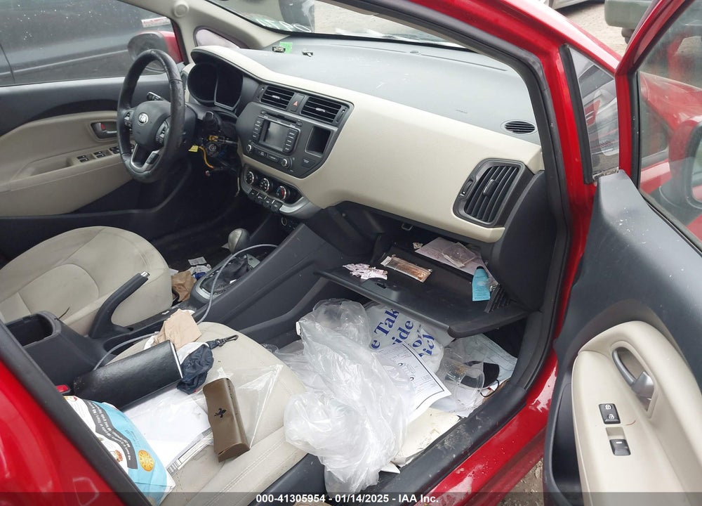 2013 KIA RIO VIN: KNADN5A36D6300974