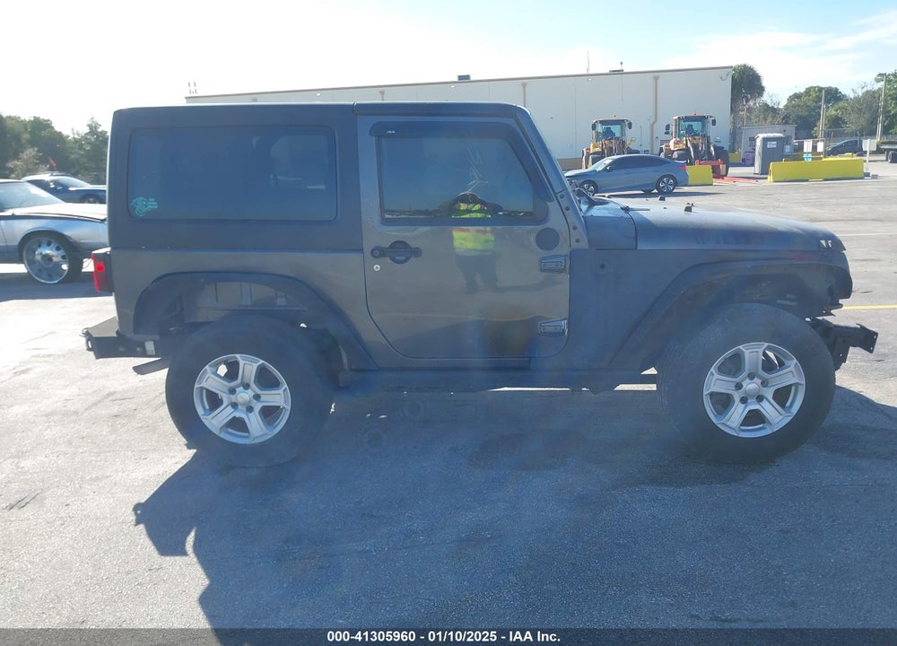 2018 JEEP WRANGLER JK WILLY WHEELER 4X4 VIN: 1C4AJWAG7JL873793